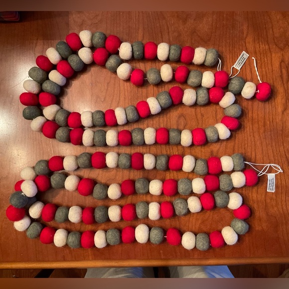 Christmas Felt Ball 6 ft. Garlands - Picture 12 of 12